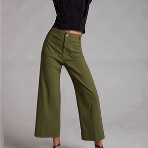 Maeve High-Rise Wide-Leg Pants